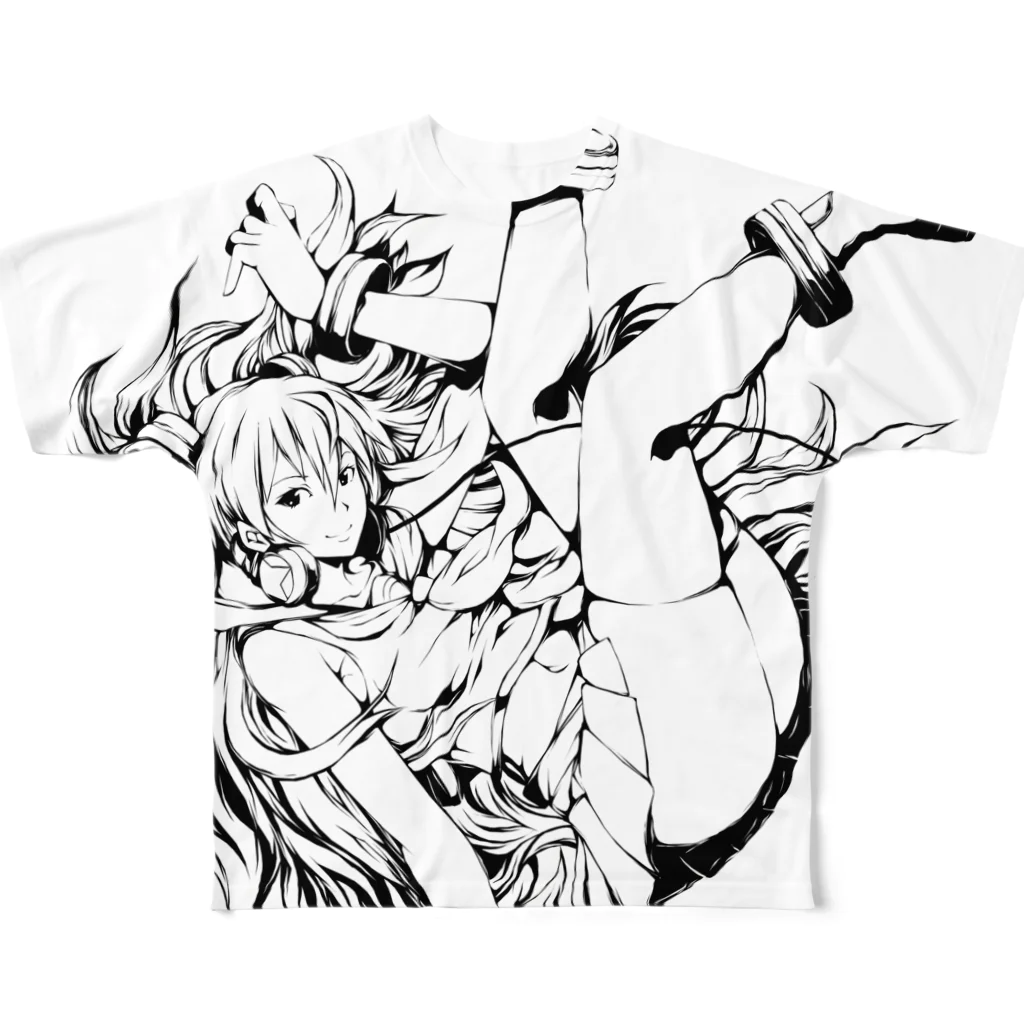 グノセミ屋のG11オリジナルグッズ All-Over Print T-Shirt