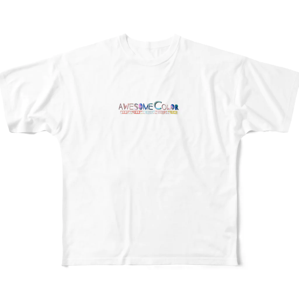 AwsomeColor のAwesomeColorオリジナル フルグラフィックTシャツ