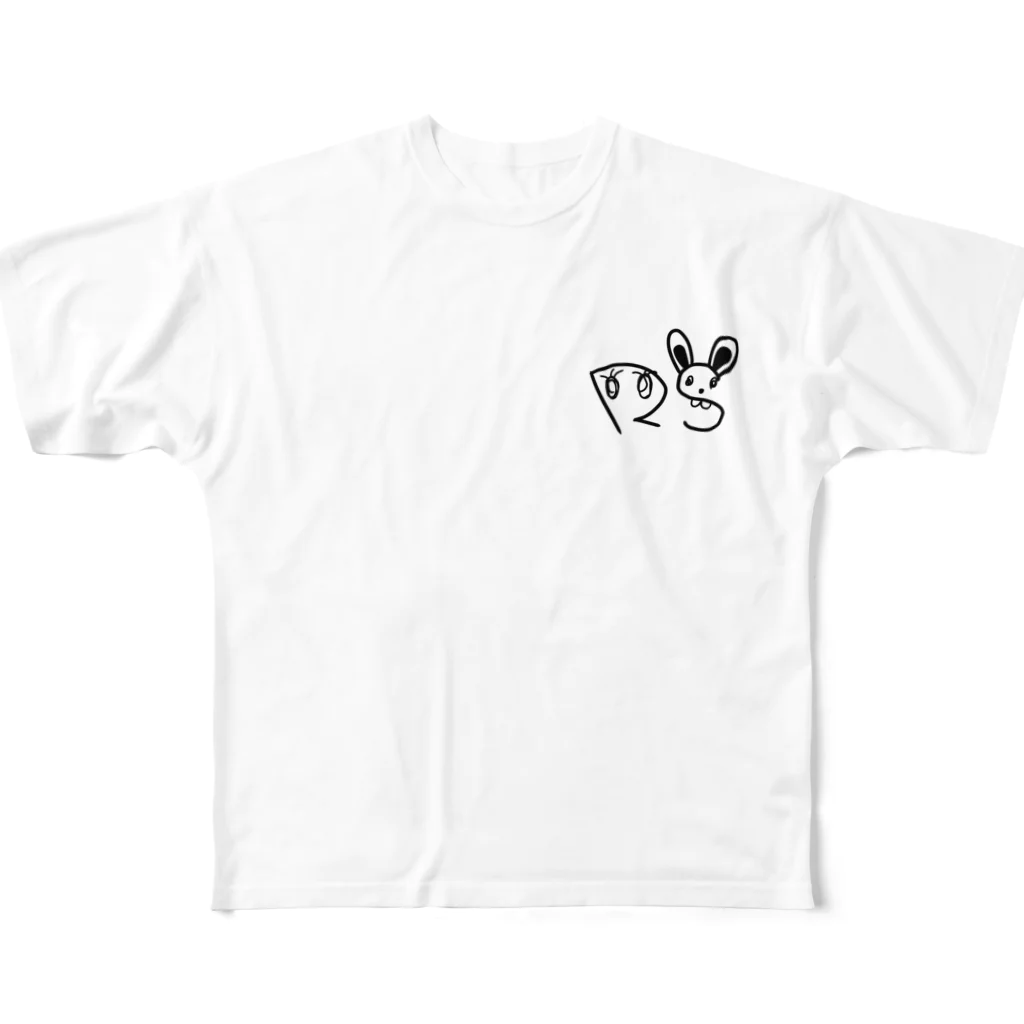 star_rinngoのすたりんご All-Over Print T-Shirt