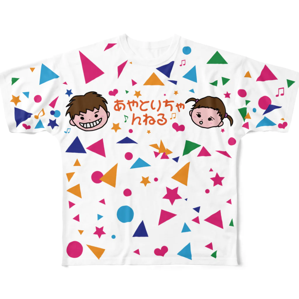 あやとりちゃんねるのTシャツ All-Over Print T-Shirt