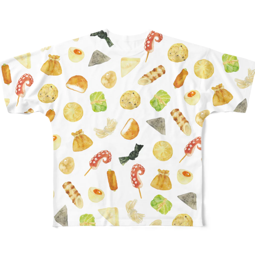 さとろくのおでんT All-Over Print T-Shirt