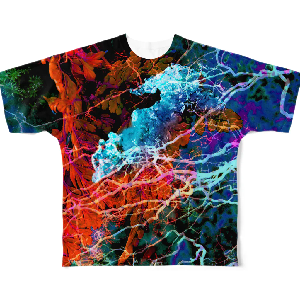 suparnaの氷雪 All-Over Print T-Shirt