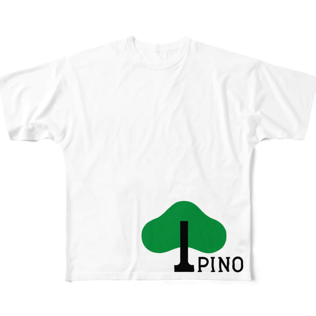 PinoのPino フルグラフィックTシャツ