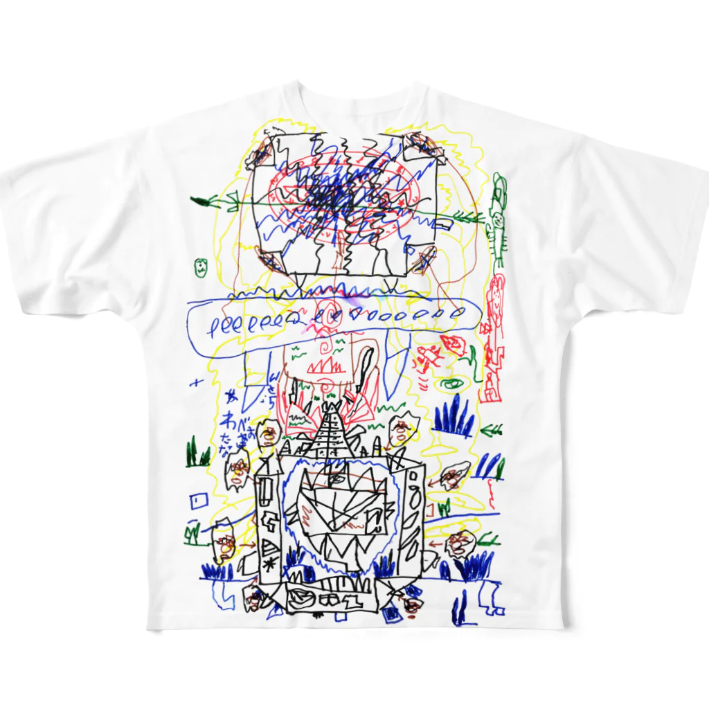 DieodeDesign2022のakiowatanabe No.01 フルグラフィックTシャツ