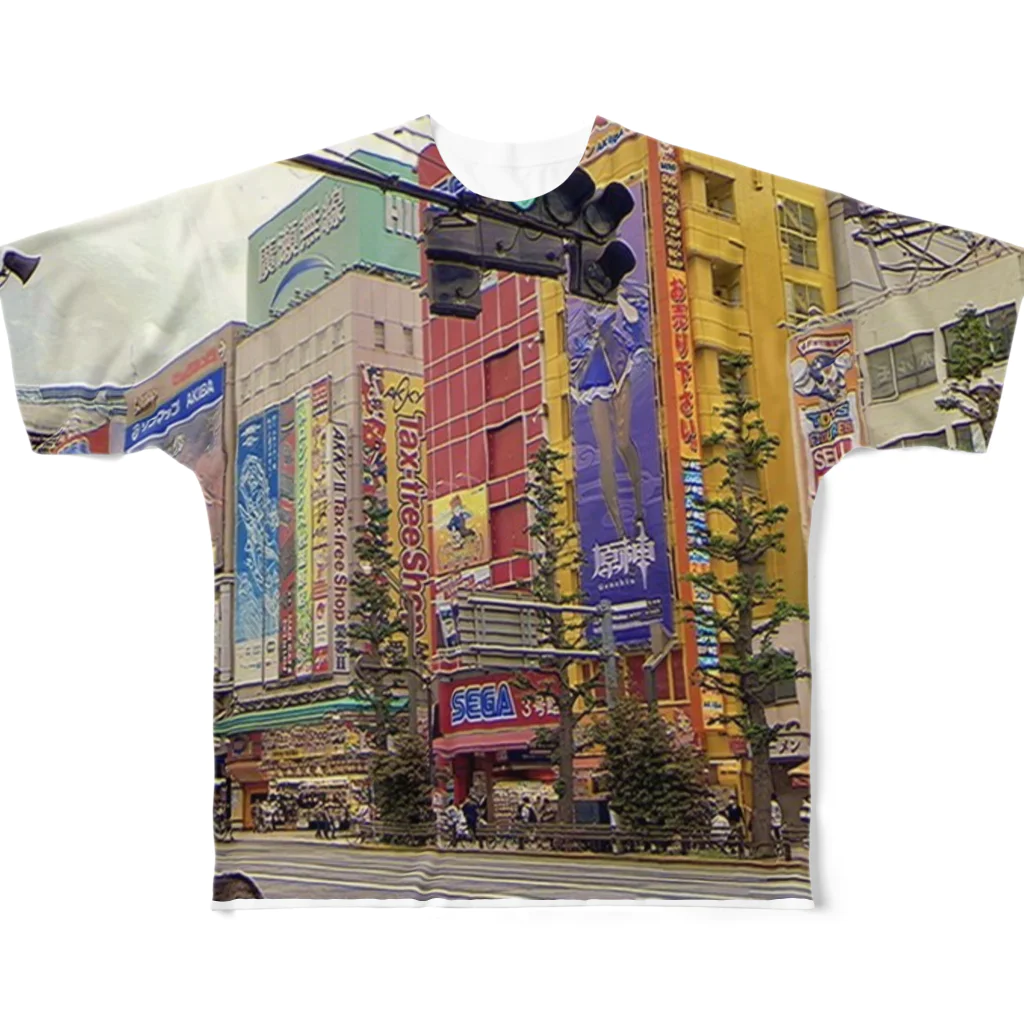 Testjjjiのあ All-Over Print T-Shirt