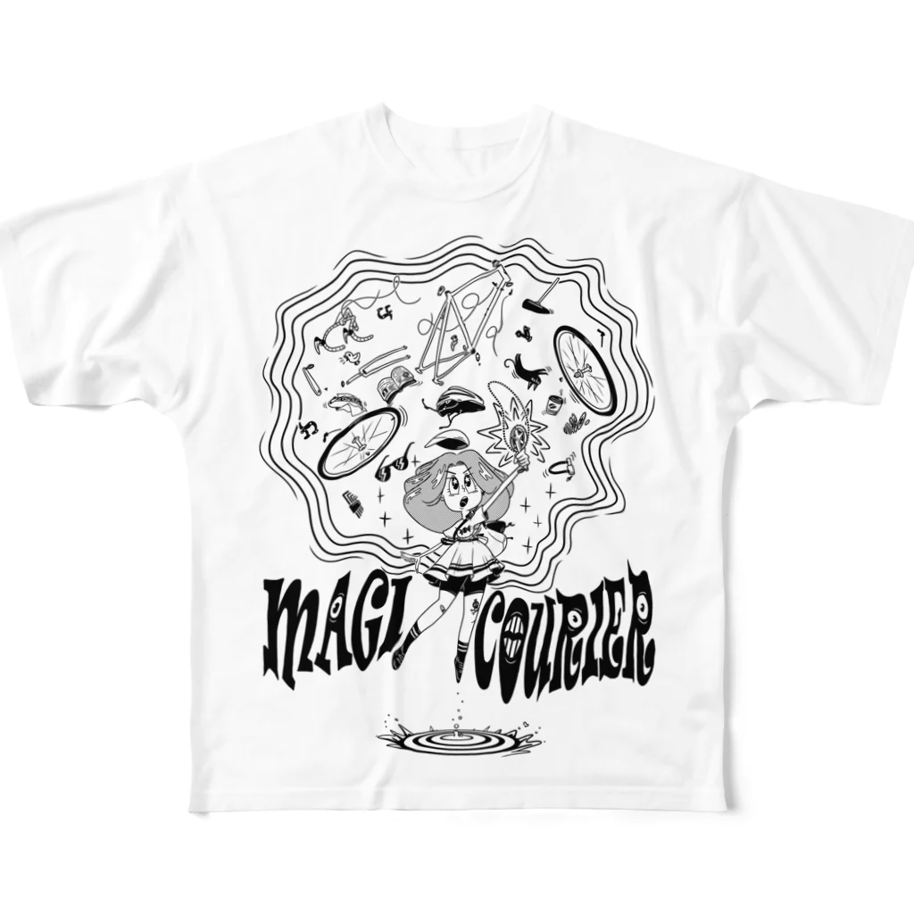 nidan-illustrationの“MAGI COURIER” #1 フルグラフィックTシャツ