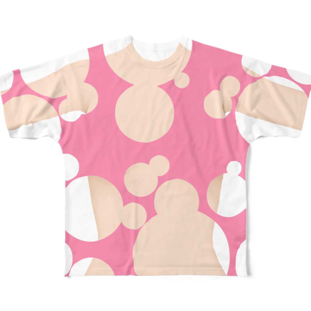ジュニア　アイコラ 水玉コラ / NikuhenのフルグラフィックTシャツ通販 ∞ SUZURI（スズリ）