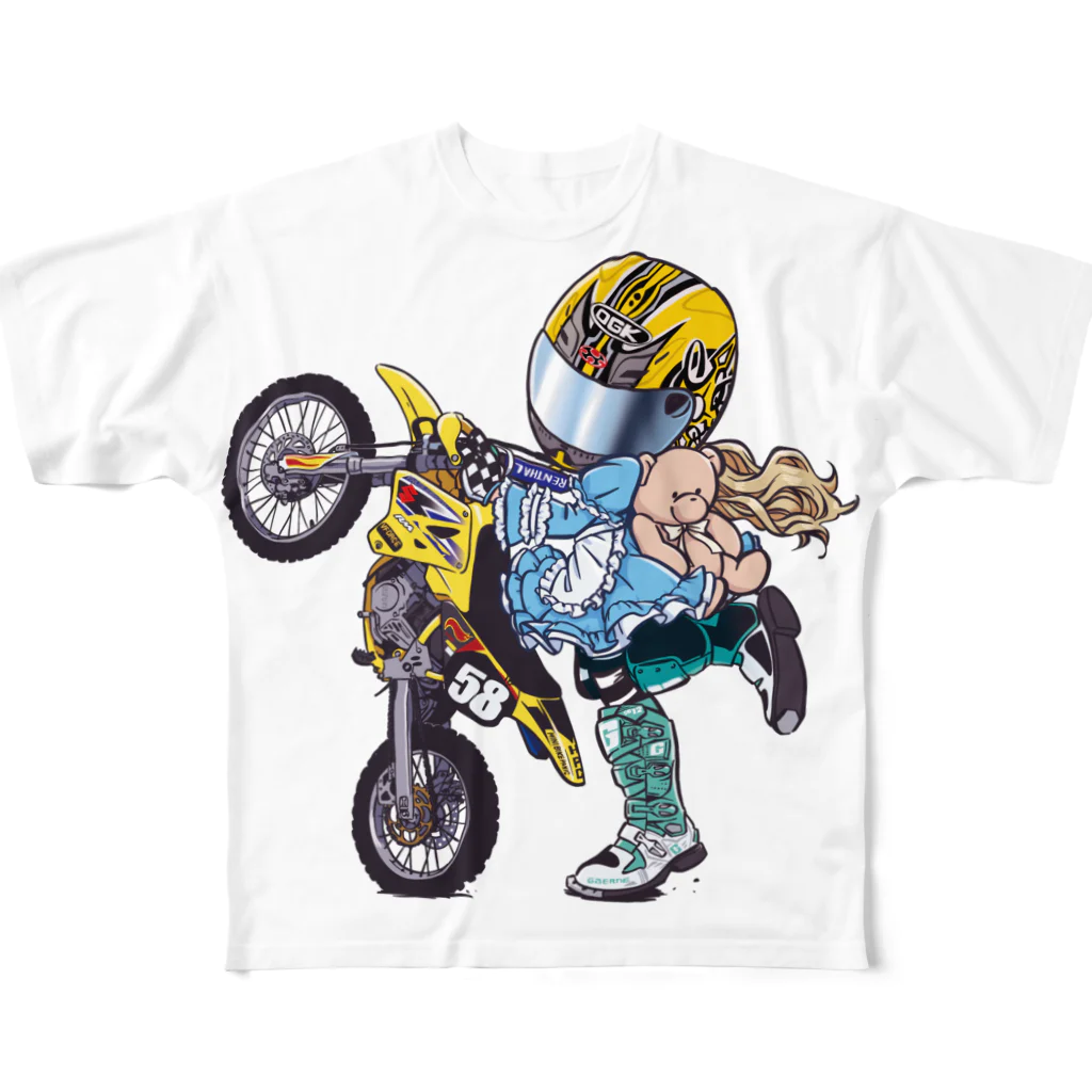 メイドちゃんZENKAIショップのメイドちゃん All-Over Print T-Shirt