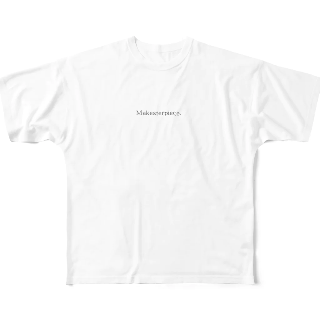 Makesterpiece. のfb フルグラフィックTシャツ