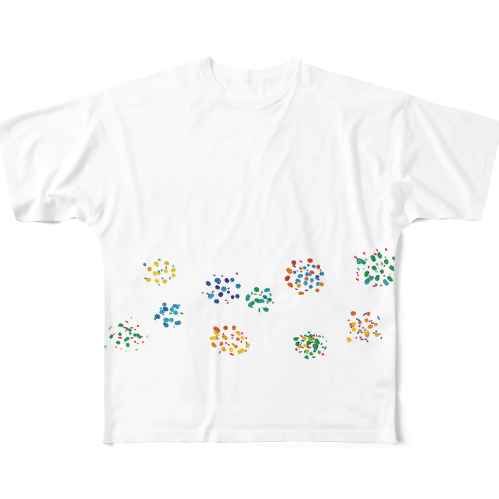 kouhei miuraのはなび All-Over Print T-Shirt