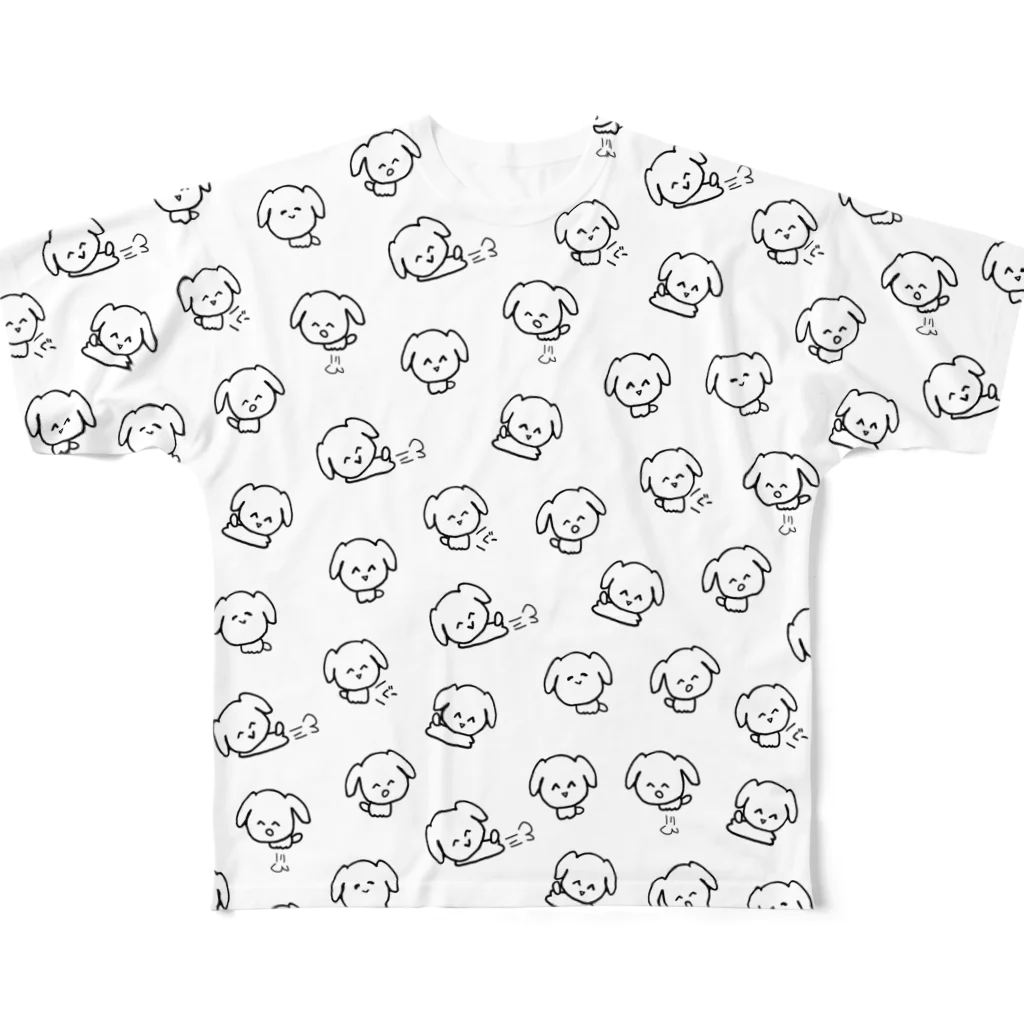 めろのメロメロショップのいっぱいいすぎ All-Over Print T-Shirt