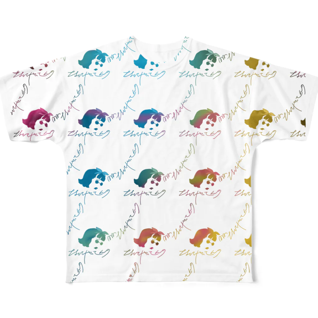 Takakoillust_siesta  のなにやってんの All-Over Print T-Shirt