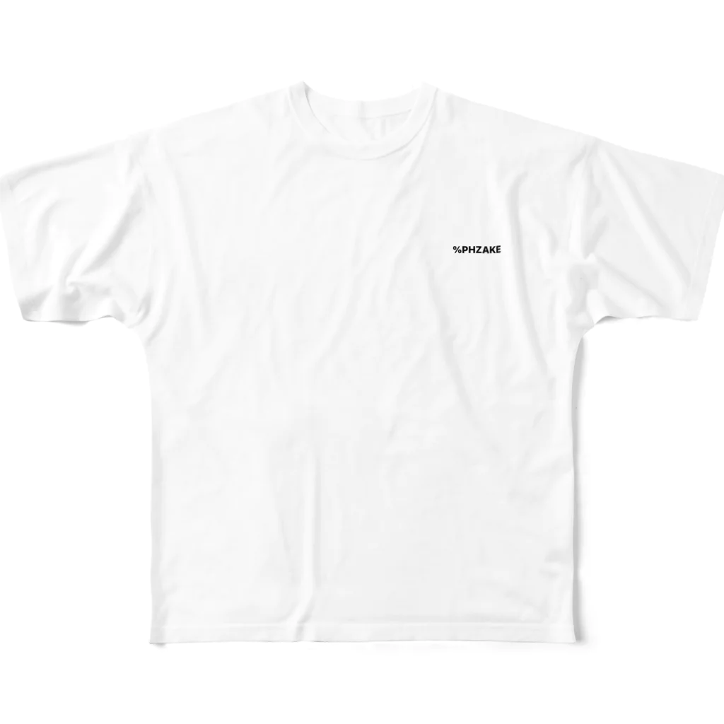 %PHZAKEのPHZAKE(ふざけ) / バルーン All-Over Print T-Shirt