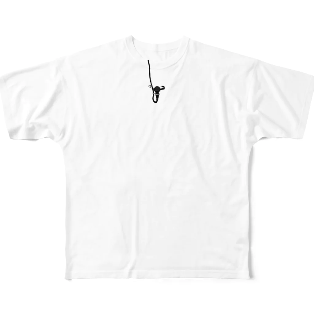 ymgchのピンマイクTシャツ（安ピン） All-Over Print T-Shirt