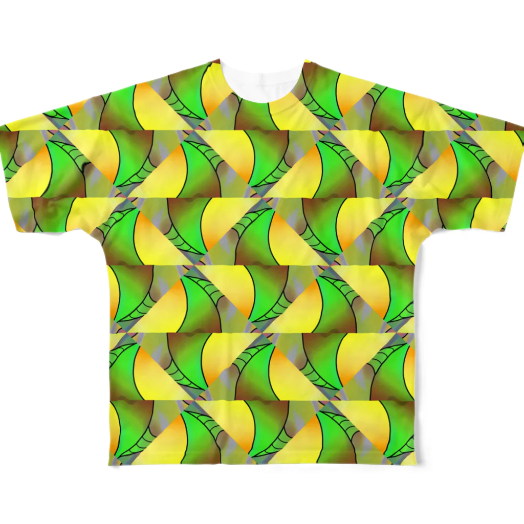 anesse気まぐれshopのFlashy pattern  All-Over Print T-Shirt