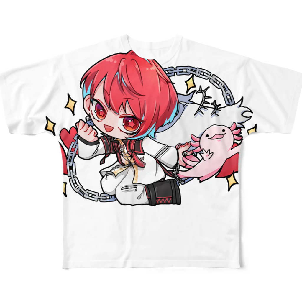 TwinTalesの激ヤバフルグラTシャツB フルグラフィックTシャツ