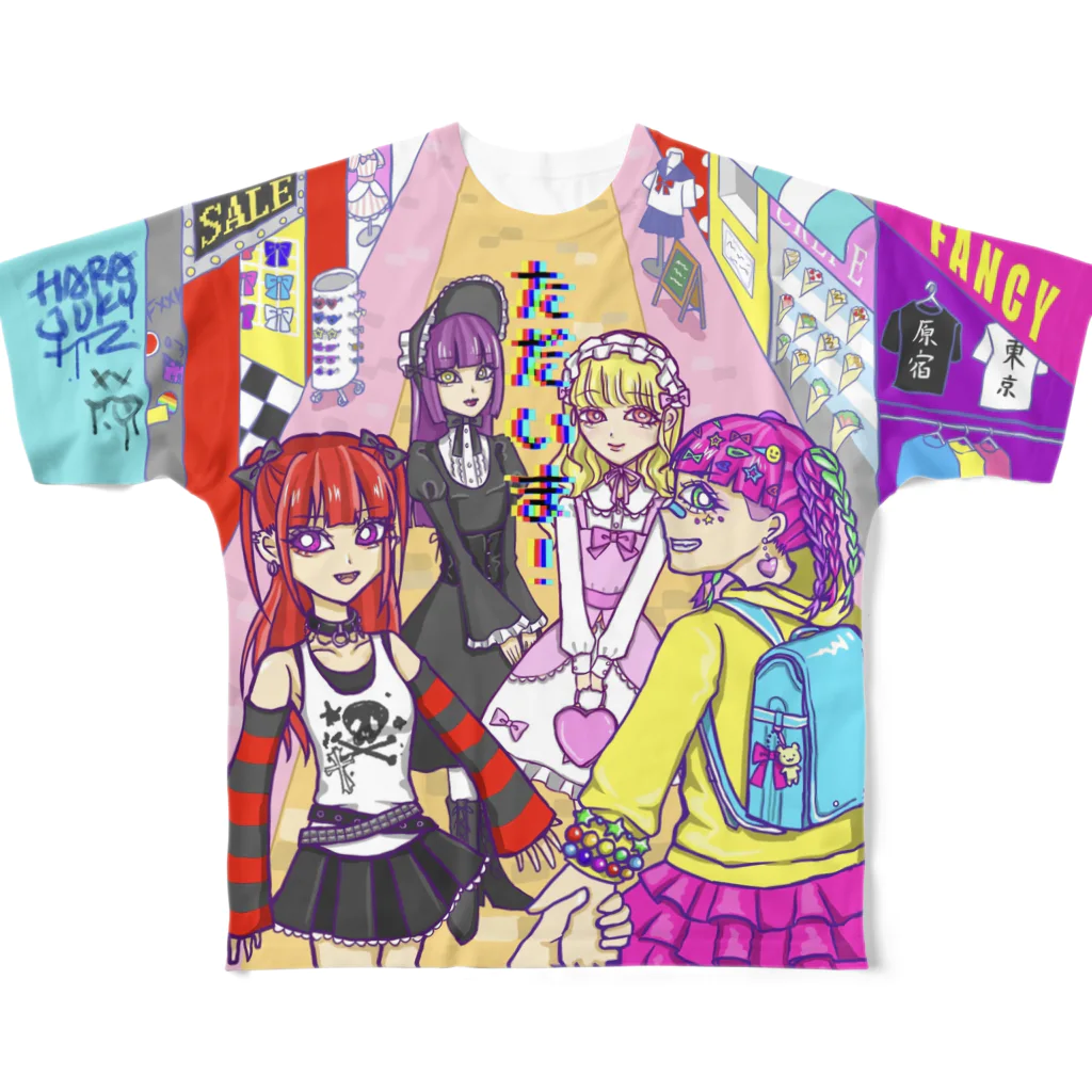 MOKO MONSTERのHARAJUKU All-Over Print T-Shirt