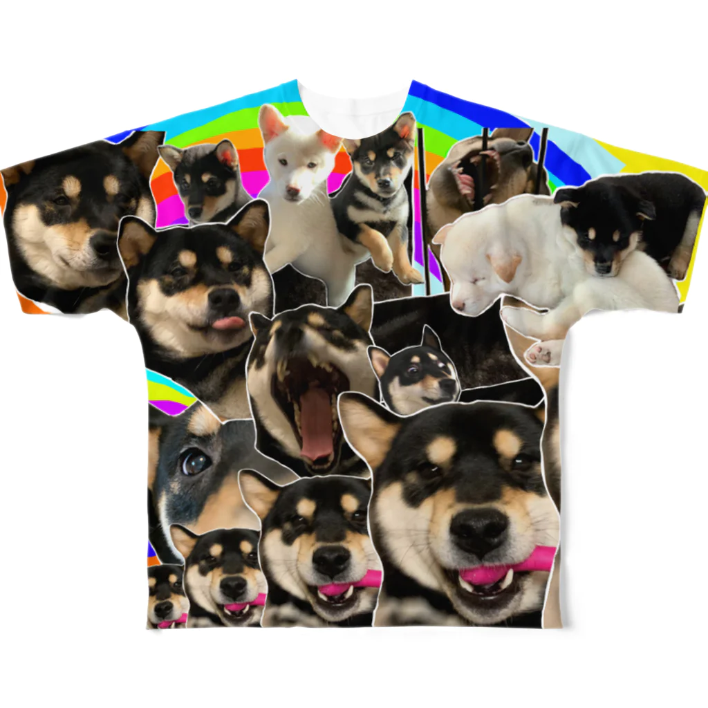 武蔵照陽荘のCrazy dogs T-shirt フルグラフィックTシャツ