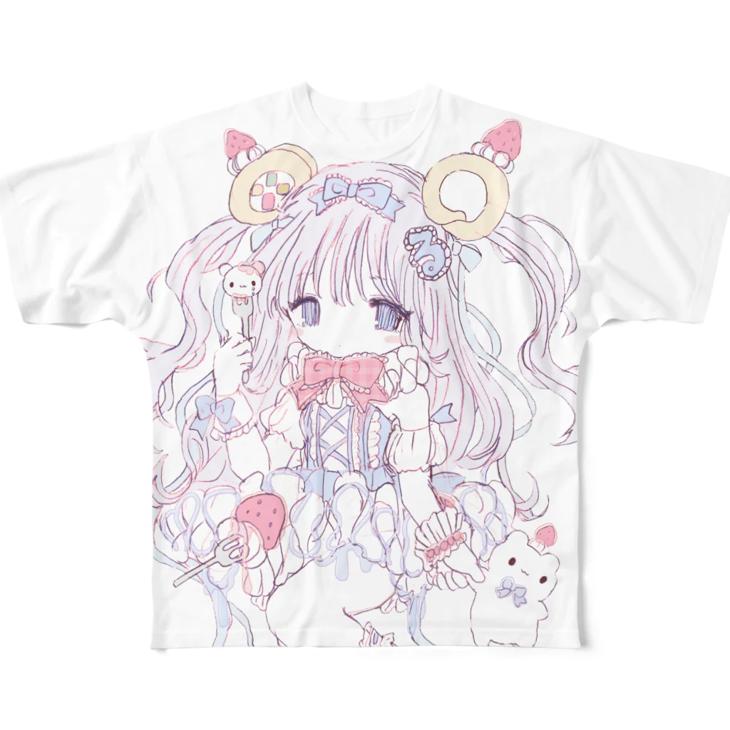 lumiereのるる実2021生誕 All-Over Print T-Shirt