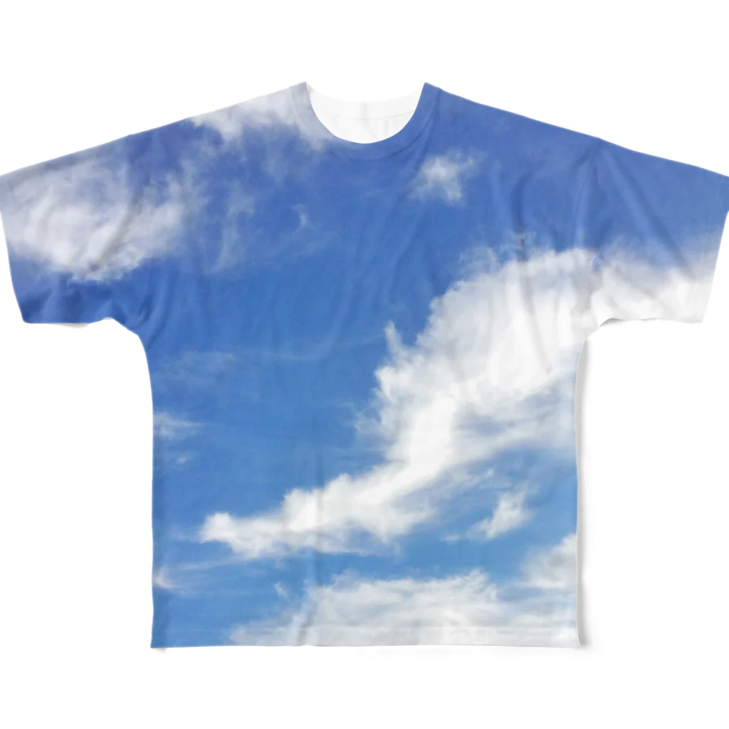 にびんやのあおぞら All-Over Print T-Shirt