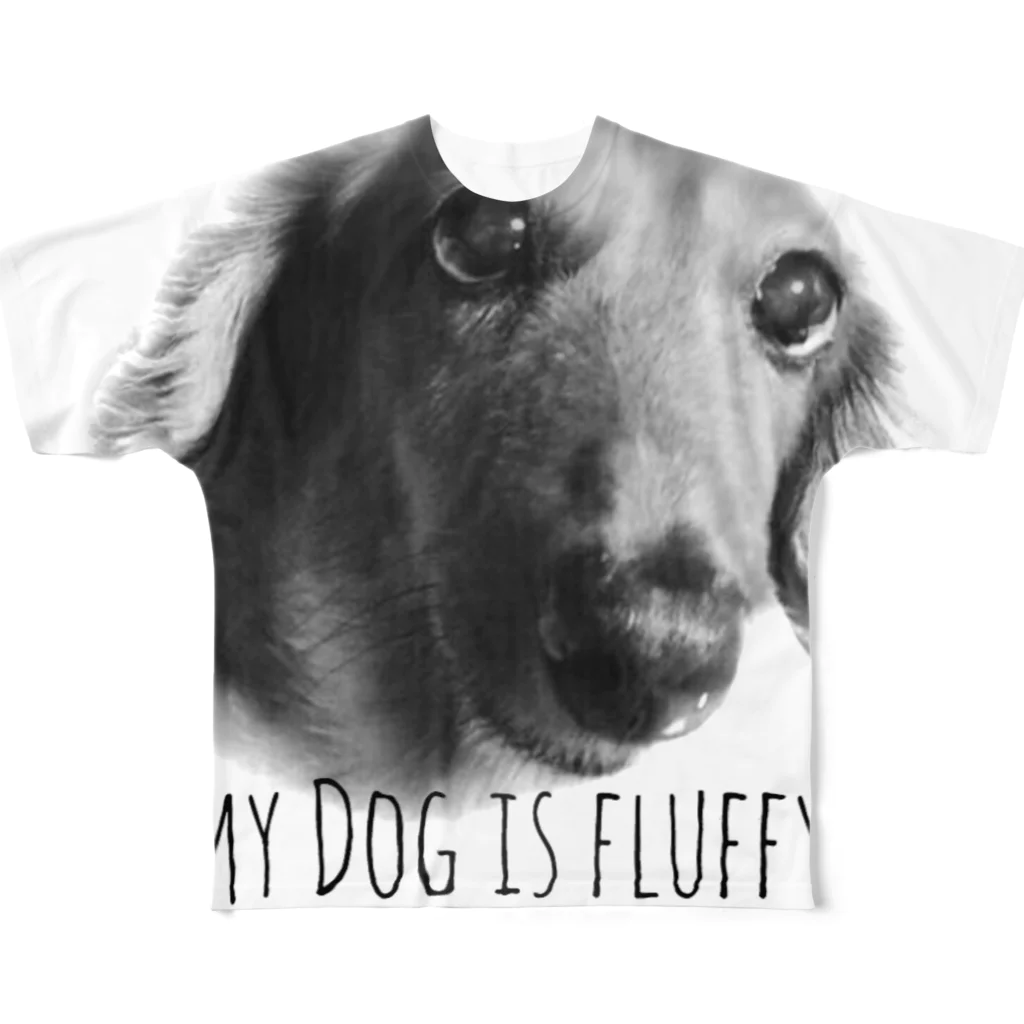 くーりーの犬シリーズ All-Over Print T-Shirt