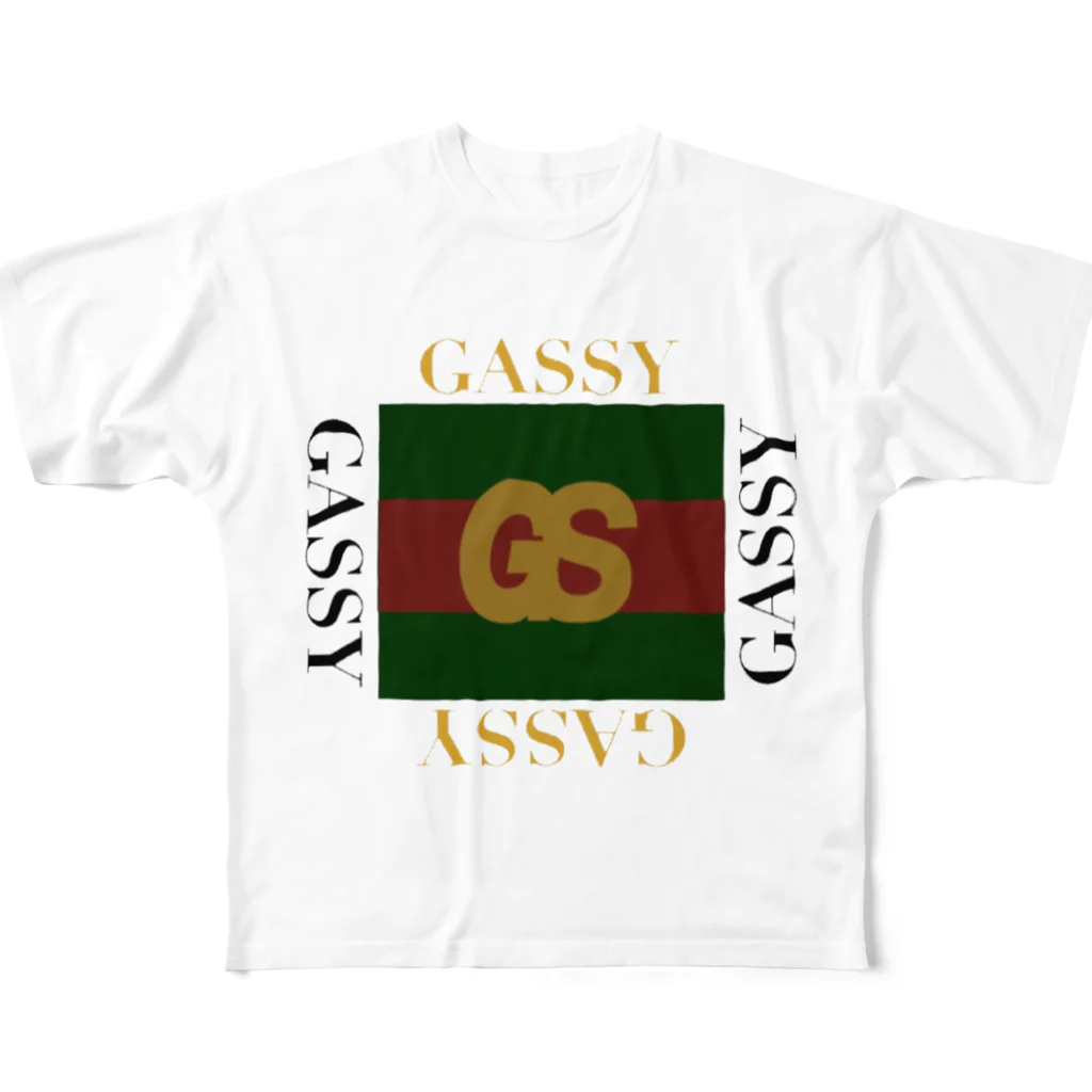 141のGASSY フルグラフィックTシャツ