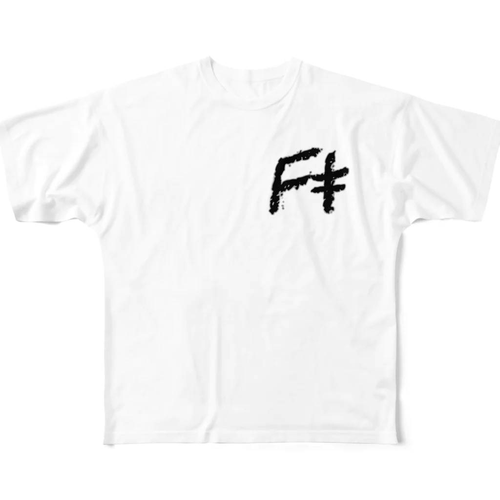 F‡ck the PoliceのF‡ フルグラフィックTシャツ