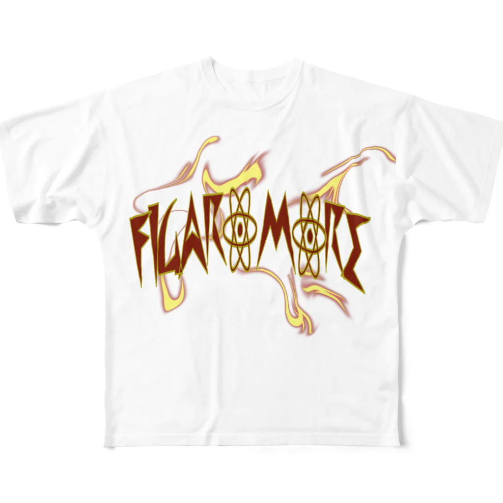 king_chag_mwctのFire フルグラフィックTシャツ