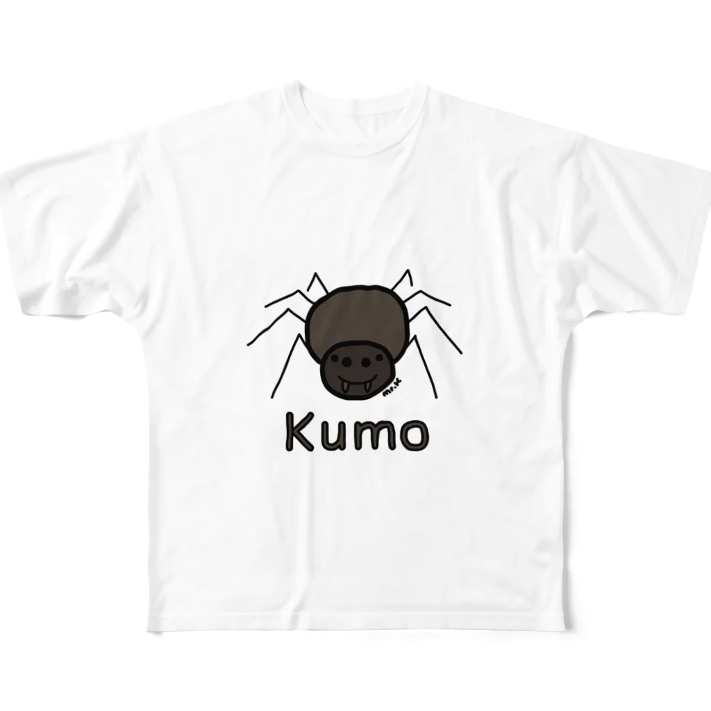 MrKShirtsのKumo (クモ) 色デザイン All-Over Print T-Shirt