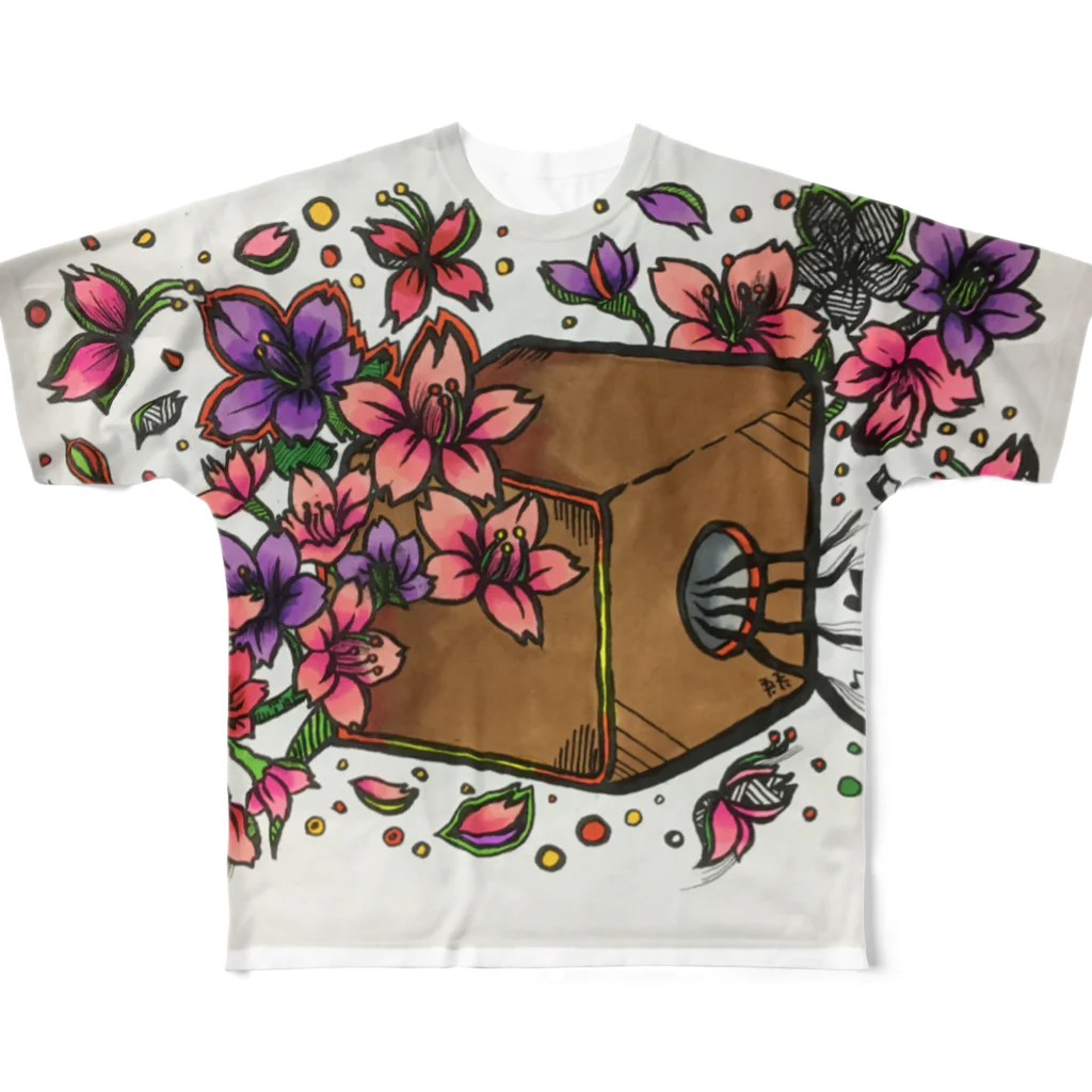 noirdejaisのBlooming  Kahon フルグラフィックTシャツ