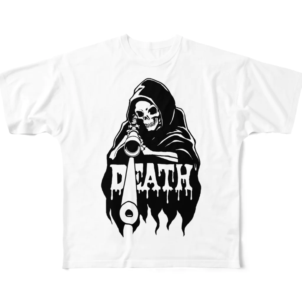 growing painsのDEADHUNT フルグラフィックTシャツ