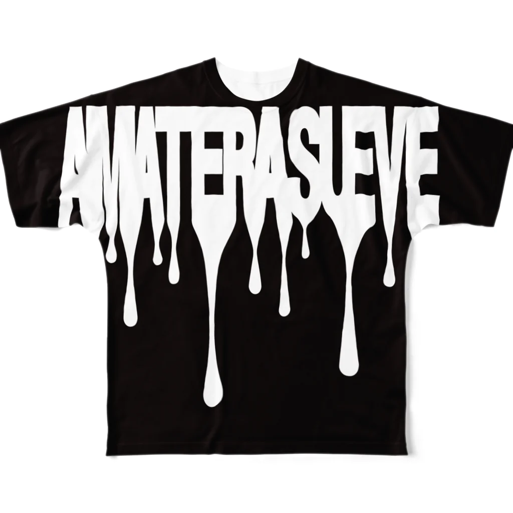 天照EVEの※M,L,XLサイズのみ　AMATERASUEVE涙柄 All-Over Print T-Shirt