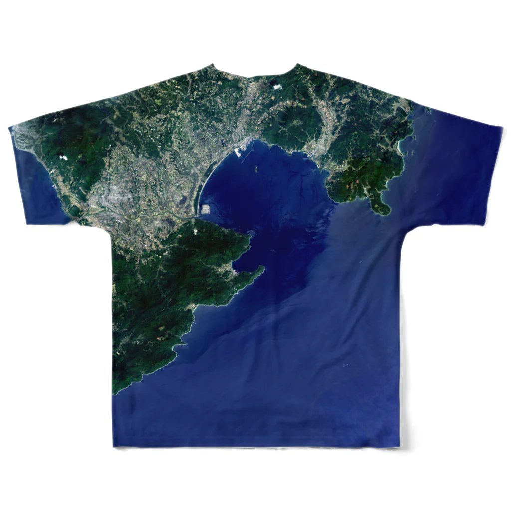 WEAR YOU AREの鹿児島県 肝属郡 Tシャツ 両面 All-Over Print T-Shirt :back