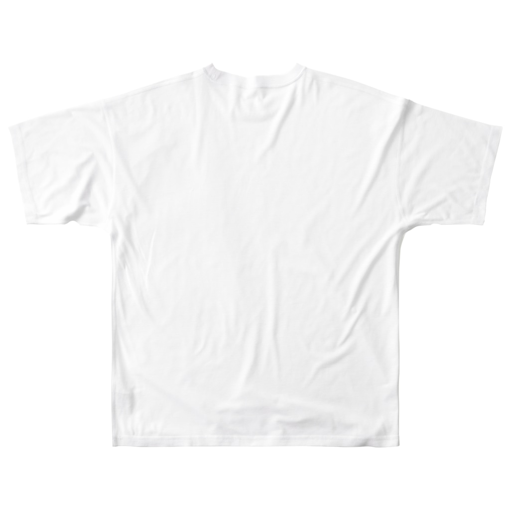 白石拓也の吾輩は猫でR All-Over Print T-Shirt :back