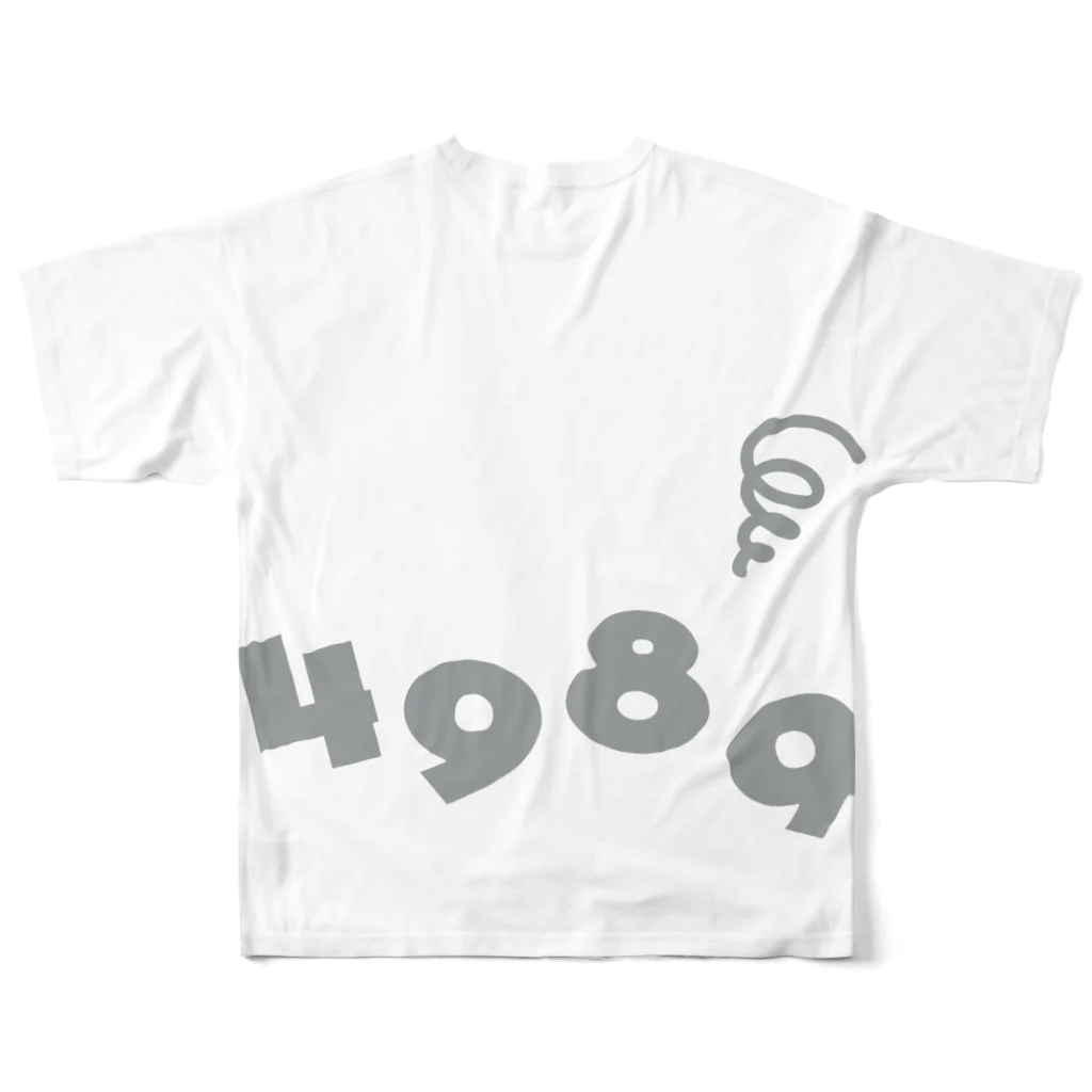 SU-KUの4989 All-Over Print T-Shirt :back