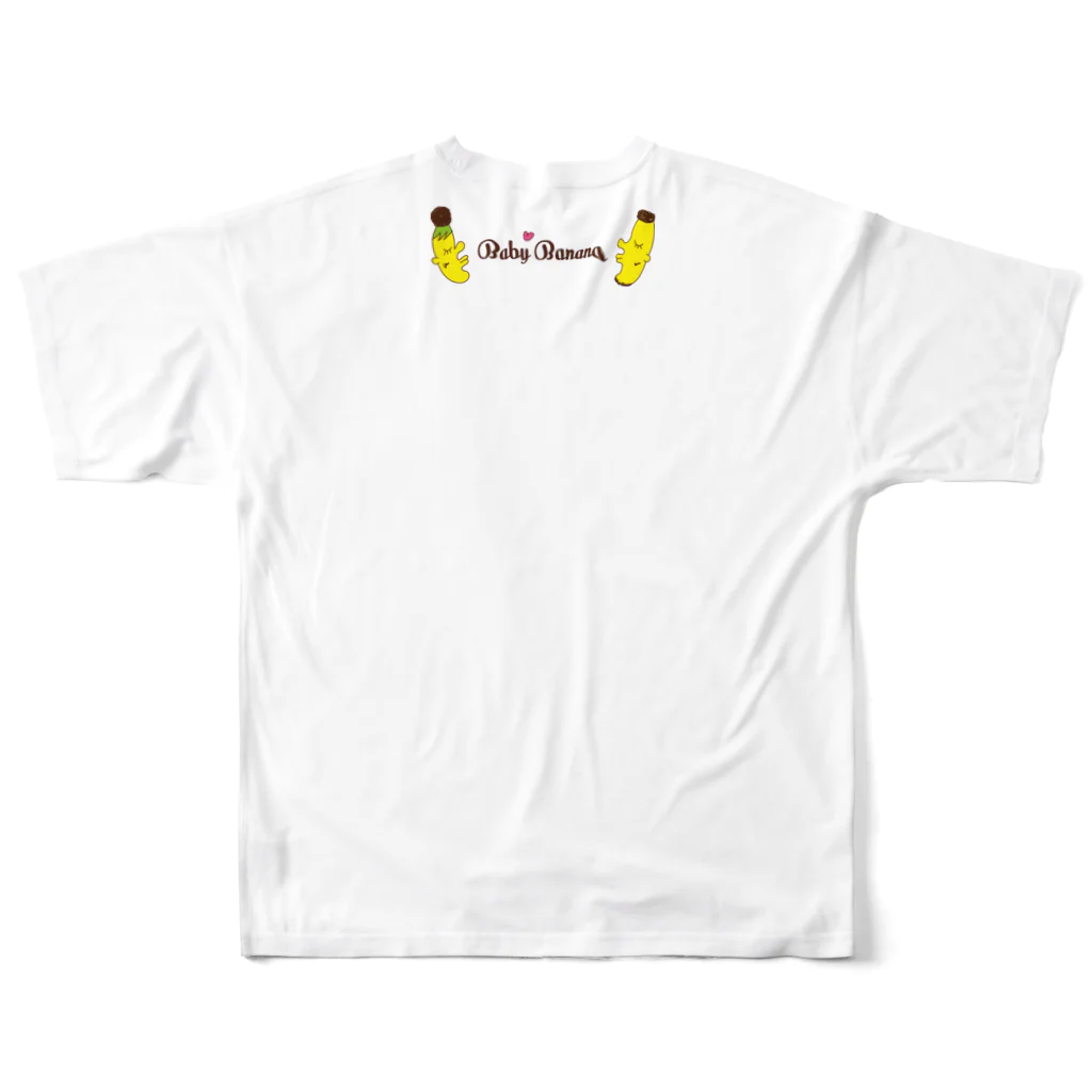 BabyBananaのBabyBanana フルグラフィックTシャツの背面