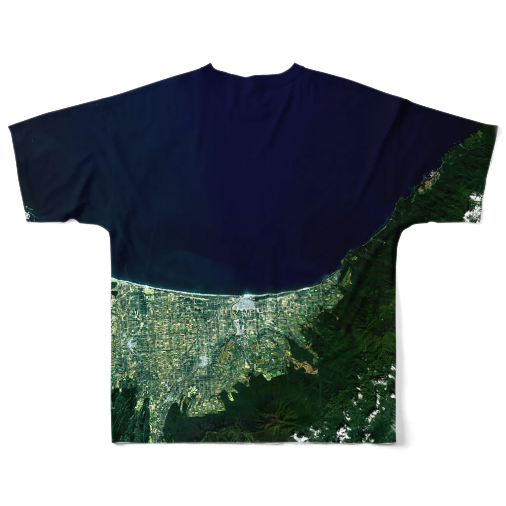 WEAR YOU AREの北海道 斜里郡 All-Over Print T-Shirt :back