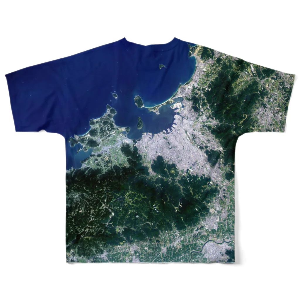 WEAR YOU AREの福岡県 福岡市 フルグラフィックTシャツの背面