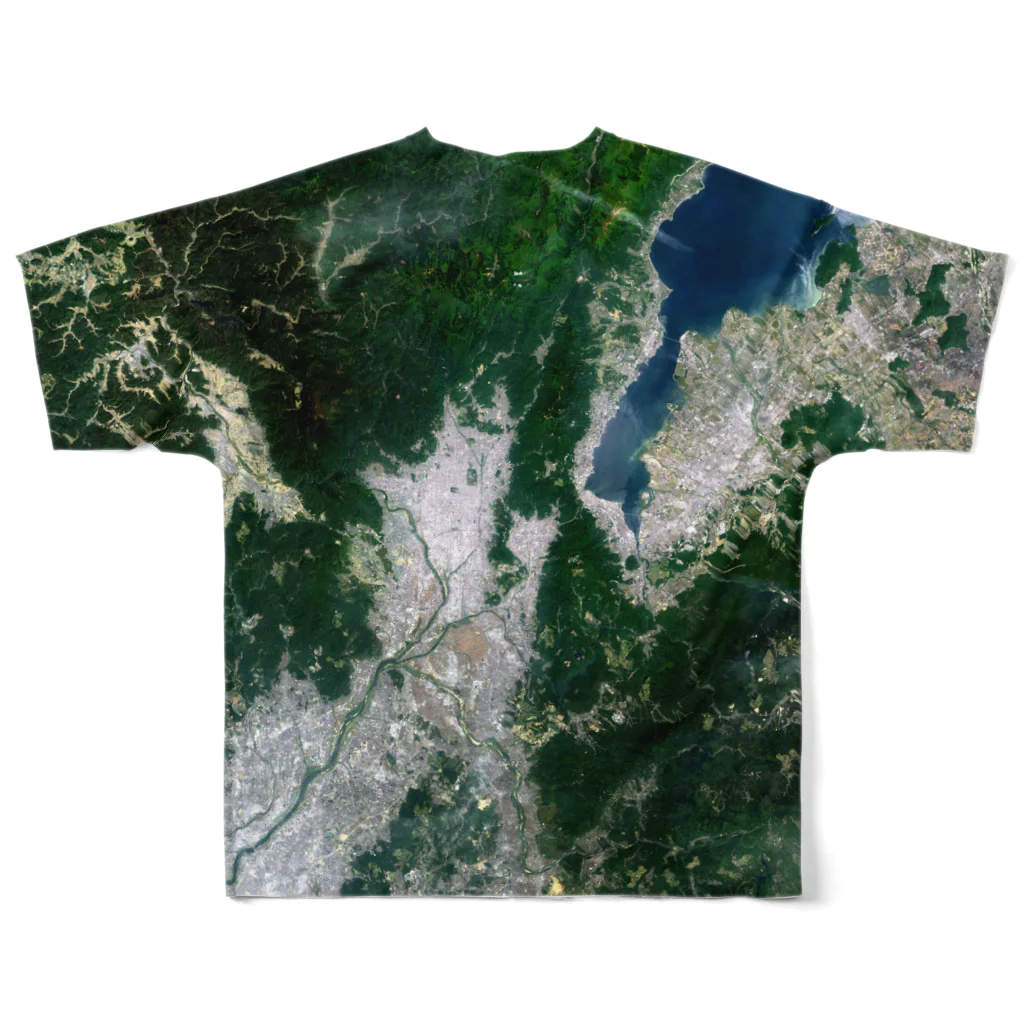 WEAR YOU AREの京都府 京都市 フルグラフィックTシャツの背面