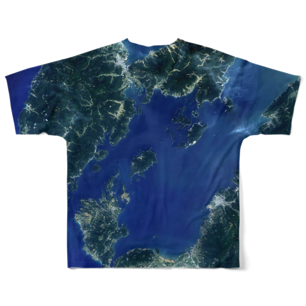 WEAR YOU AREの鹿児島県 出水郡 All-Over Print T-Shirt :back
