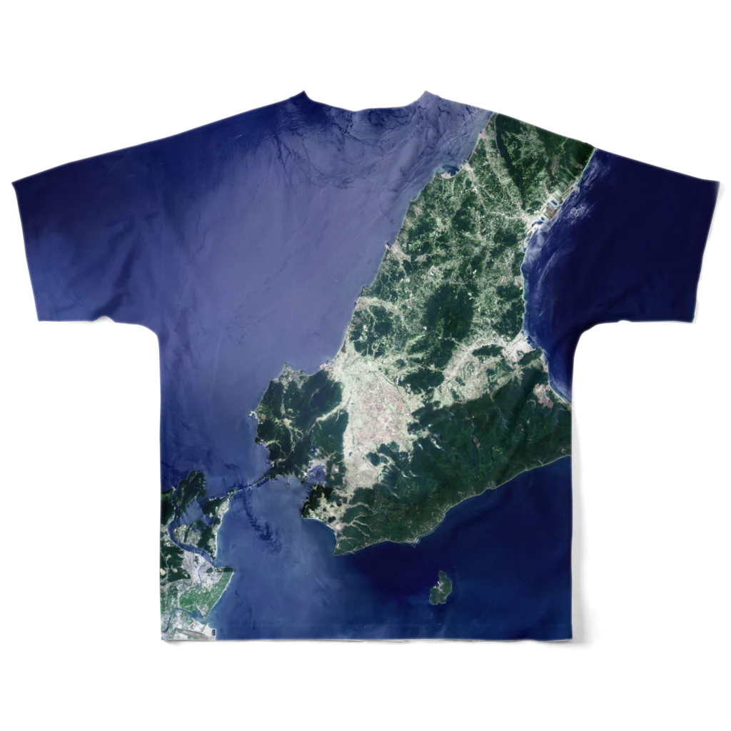WEAR YOU AREの兵庫県 洲本市 フルグラフィックTシャツの背面
