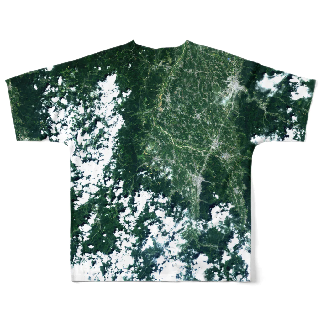 WEAR YOU AREの秋田県 横手市 All-Over Print T-Shirt :back