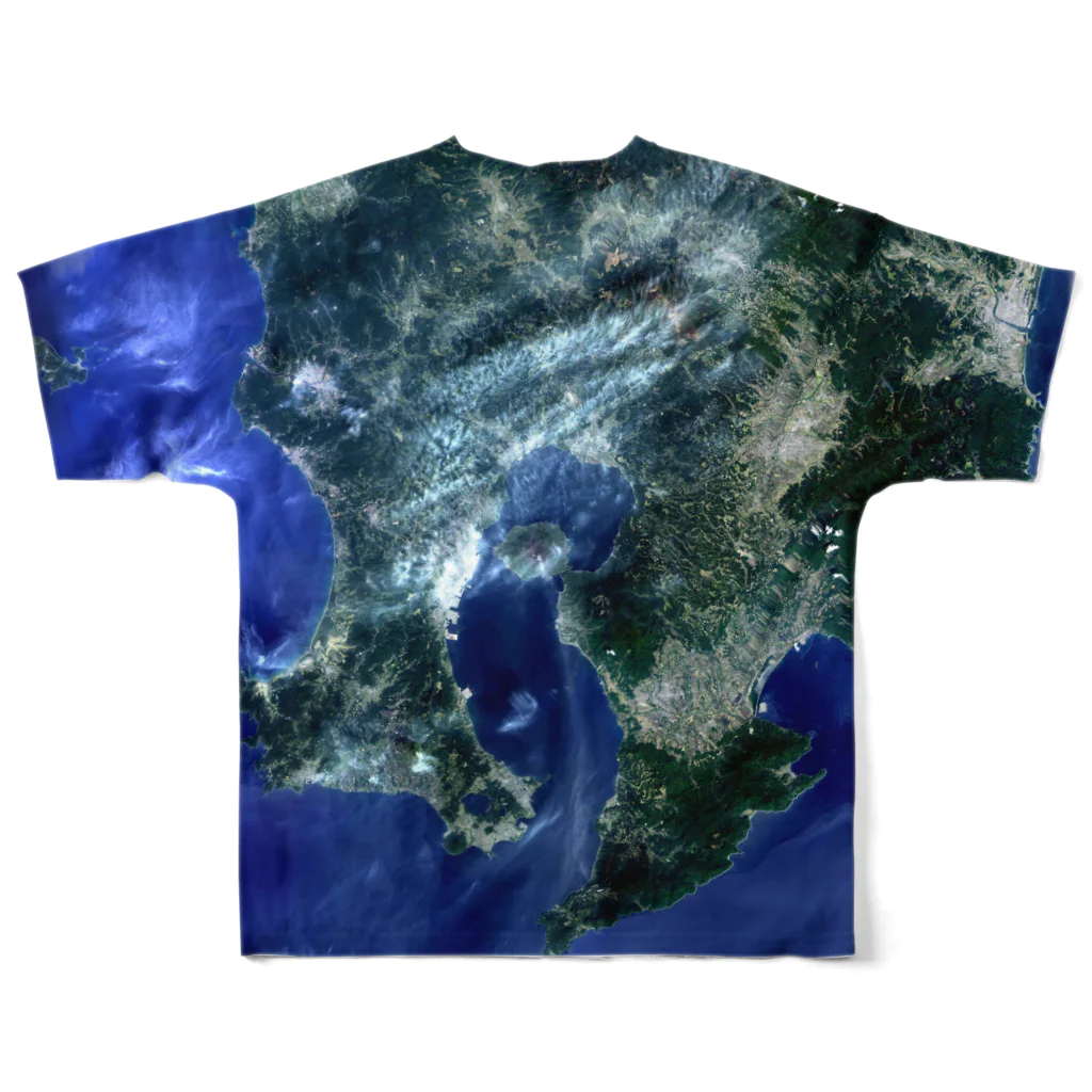 WEAR YOU AREの鹿児島県 鹿児島市 フルグラフィックTシャツの背面