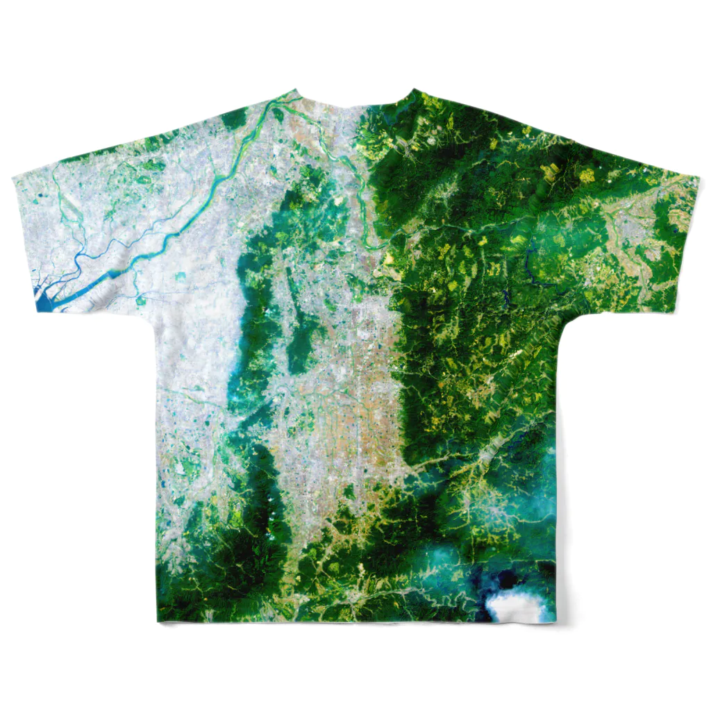 WEAR YOU AREの奈良県 大和郡山市 All-Over Print T-Shirt :back