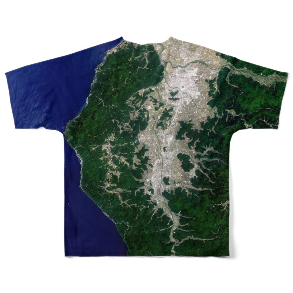 WEAR YOU AREの福井県 福井市 フルグラフィックTシャツの背面