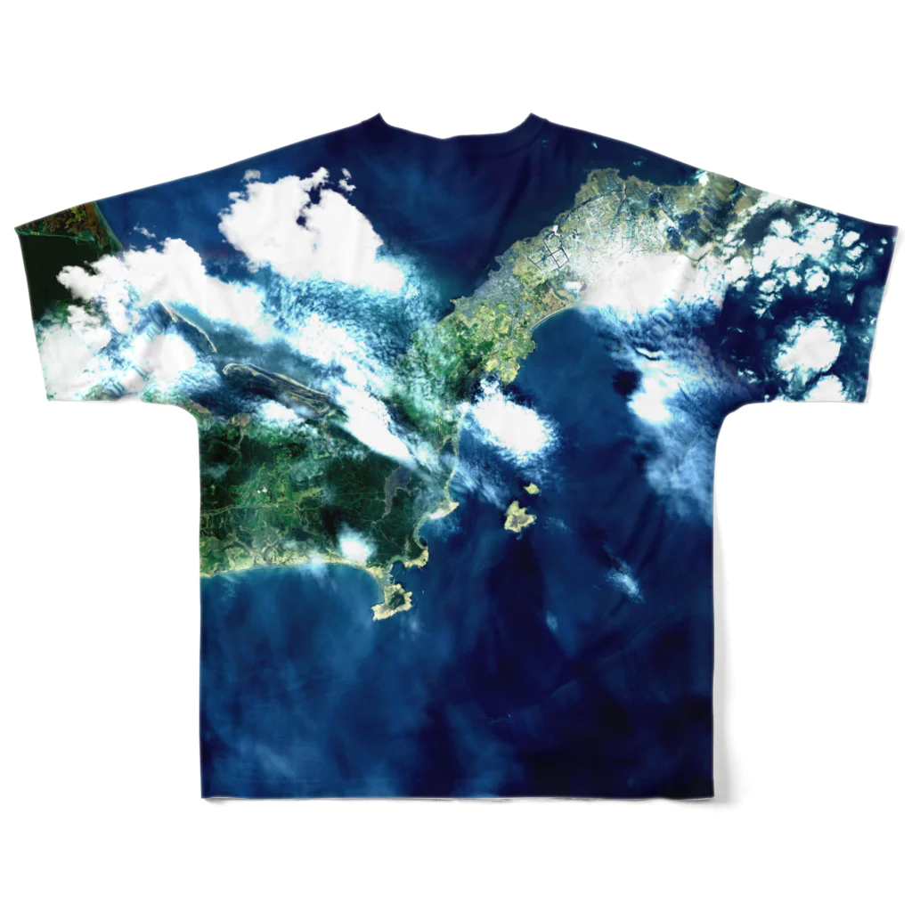 WEAR YOU AREの北海道 根室市 All-Over Print T-Shirt :back