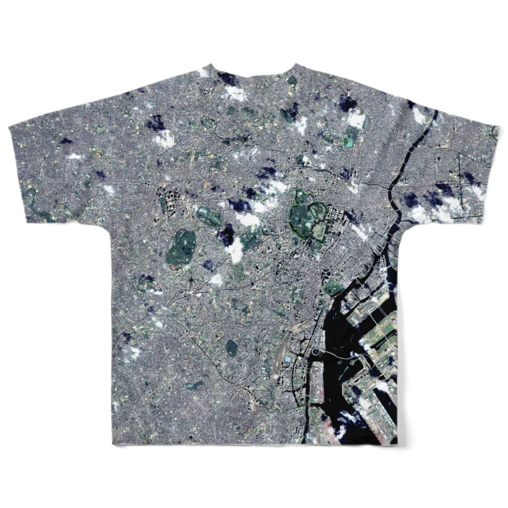 WEAR YOU AREの東京都 港区 フルグラフィックTシャツの背面