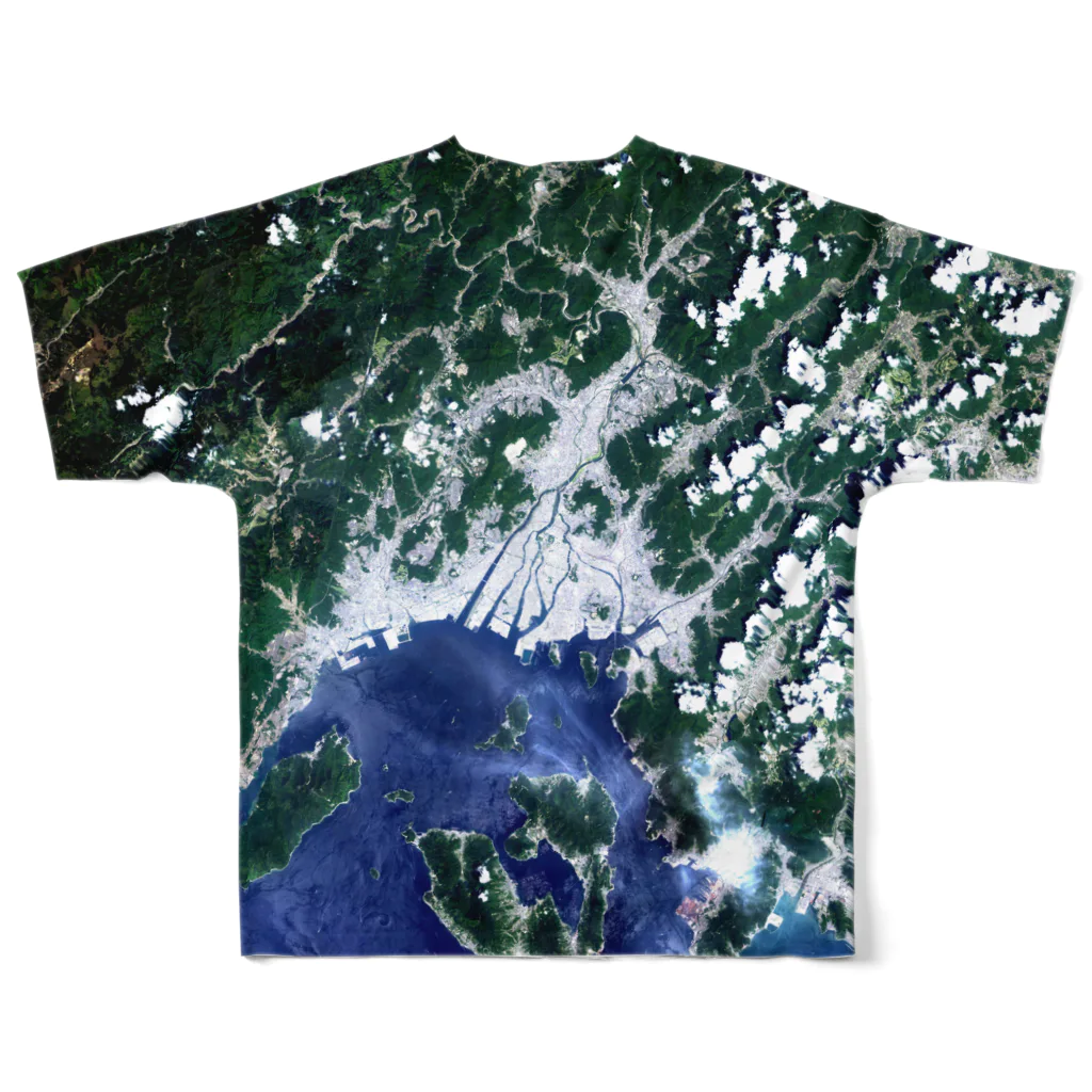 WEAR YOU AREの広島県 広島市 All-Over Print T-Shirt :back