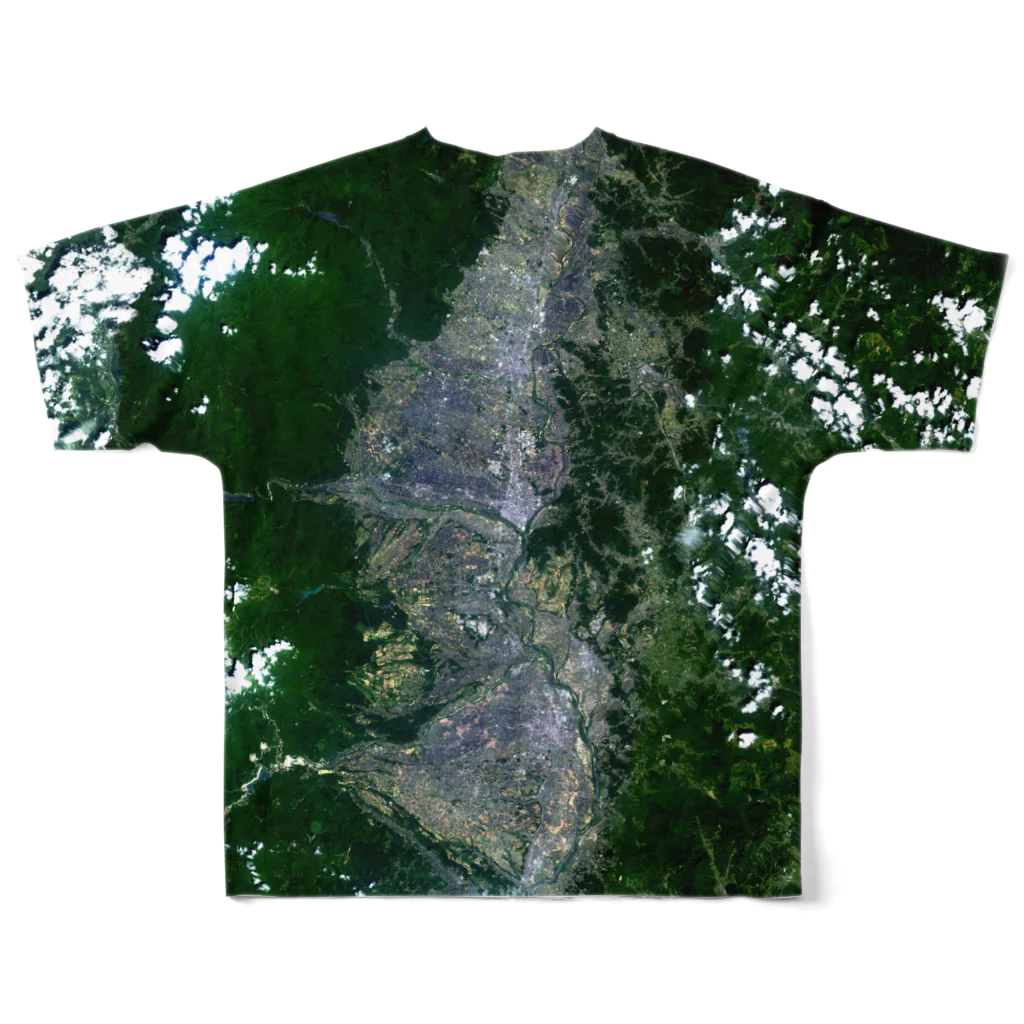 WEAR YOU AREの岩手県 北上市 All-Over Print T-Shirt :back