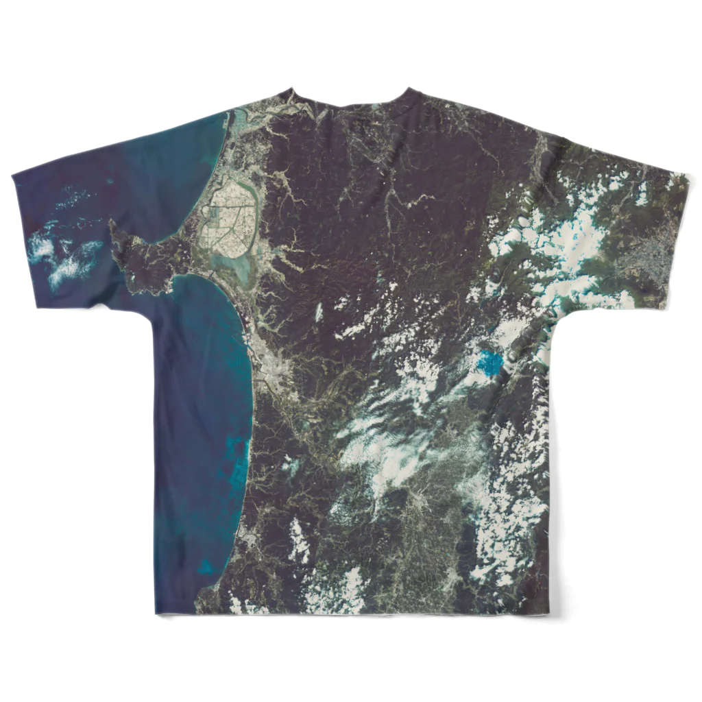 WEAR YOU AREの秋田県 秋田市 All-Over Print T-Shirt :back